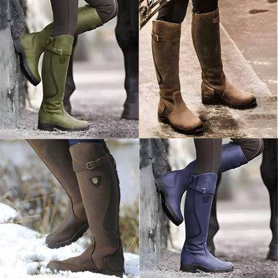 Caleb | Stylish High Rider Leather Boots