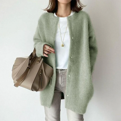 Elien | Loose-Fit Button-Up Cardigan