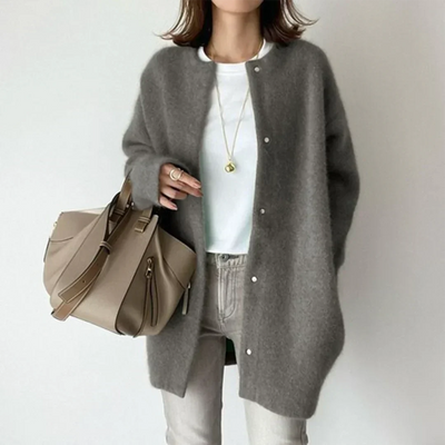 Elien | Loose-Fit Button-Up Cardigan