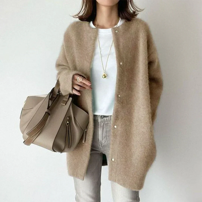 Elien | Loose-Fit Button-Up Cardigan