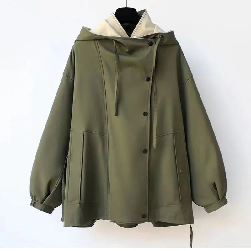 Sandra | Stylish Color-Block Zip-Up Jacket