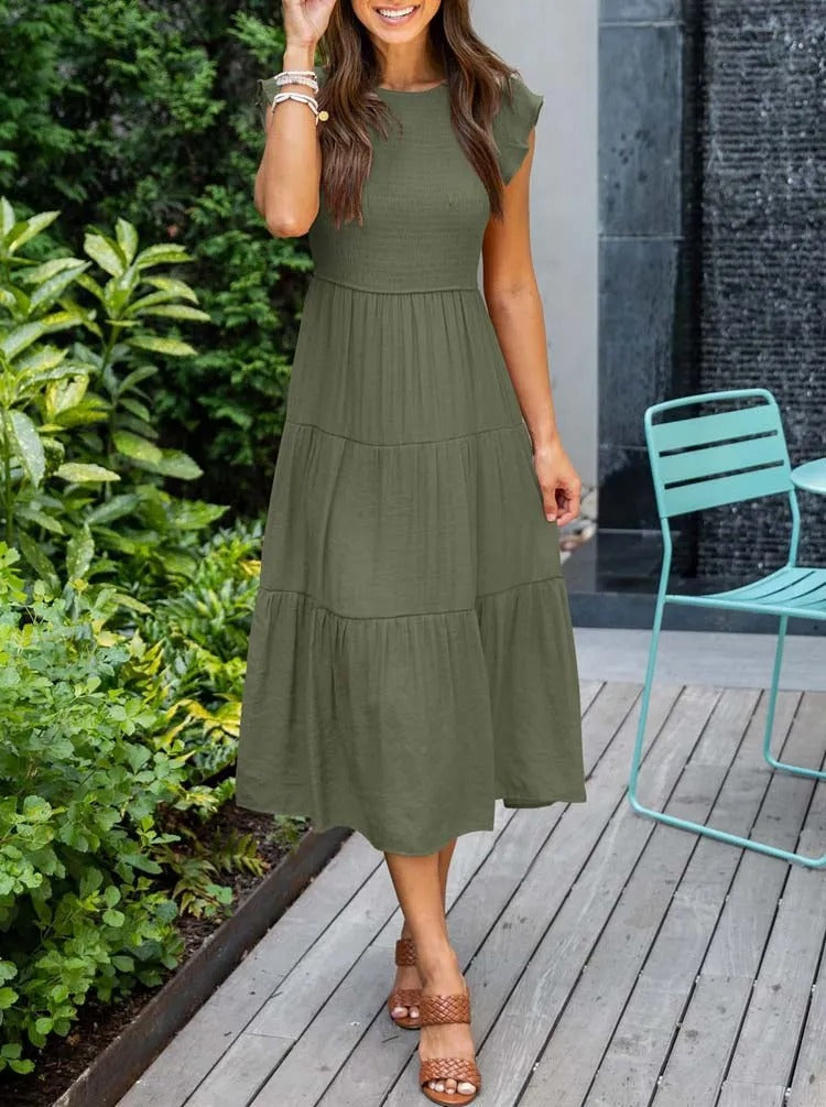 Isla | Stylish Casual Tiered Dress