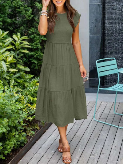 Isla | Stylish Casual Tiered Dress