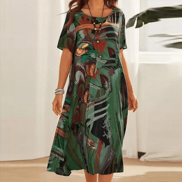 Elizabeth Comfortable floral dress