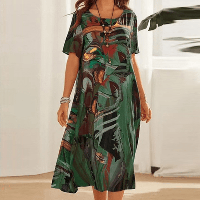 Elizabeth Comfortable floral dress