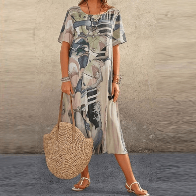Elizabeth Comfortable floral dress
