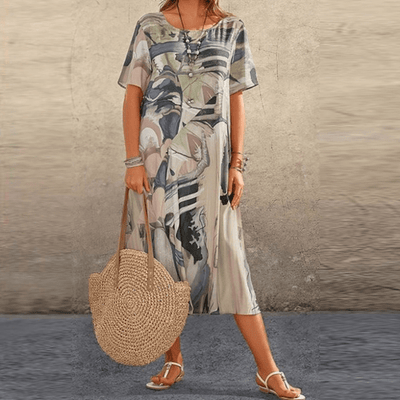 Elizabeth Comfortable floral dress